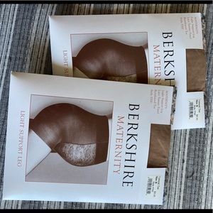 Berkshire maternity stockings natural tan